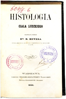 Histologia ciała ludzkiego