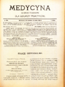 Medycyna. Czasopismo tygodniowe dla lekarzy praktycznych. 1902/3 T. XXXI nr 28