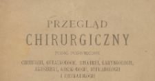 Przegląd Chirurgiczny 1983 T. I