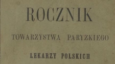 Dzienniki Towarzystwa Paryzkiego Lekarzy Polskich