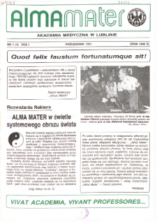 Alma Mater 1991 nr 1
