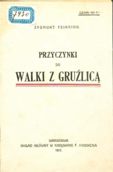 Przyczynki do walki z gruźlicą