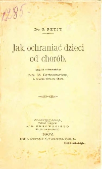 Jak ochraniać dzieci od chor&oacute;b
