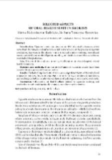 Selected aspects of oral health state in smokers