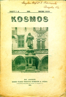 Kosmos: czasopismo Polskiego Towarzystwa Przyrodnik&oacute;w im. Kopernika. Zeszyt 7-9