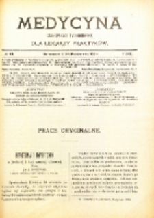 Medycyna. Czasopismo tygodniowe dla lekarzy praktycznych. 1902/3 T. XXXI nr 41