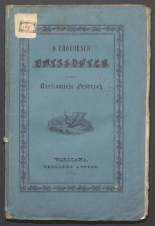 O chorobach umysłowych