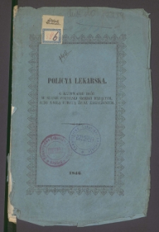 Wiadomości o ratowaniu os&oacute;b w stanie pozorn&eacute;j śmierci będących albo nagłą utratą życia zagrożonych